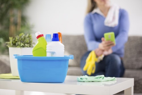 Clean kitchen area after house cleaning in Bentleigh