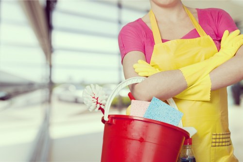 Isabella Cleaners team performing deep cleaning in a living area