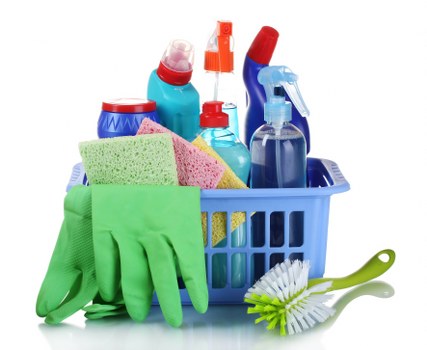 Eco-friendly cleaning products used by Isabella Cleaners