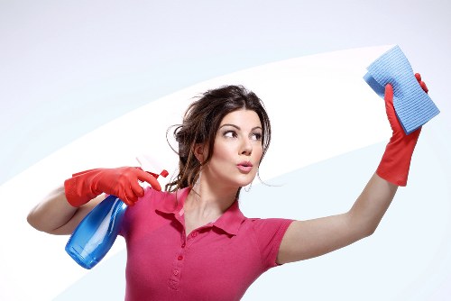 Cleaning supplies and equipment used by Moonee Ponds cleaning services